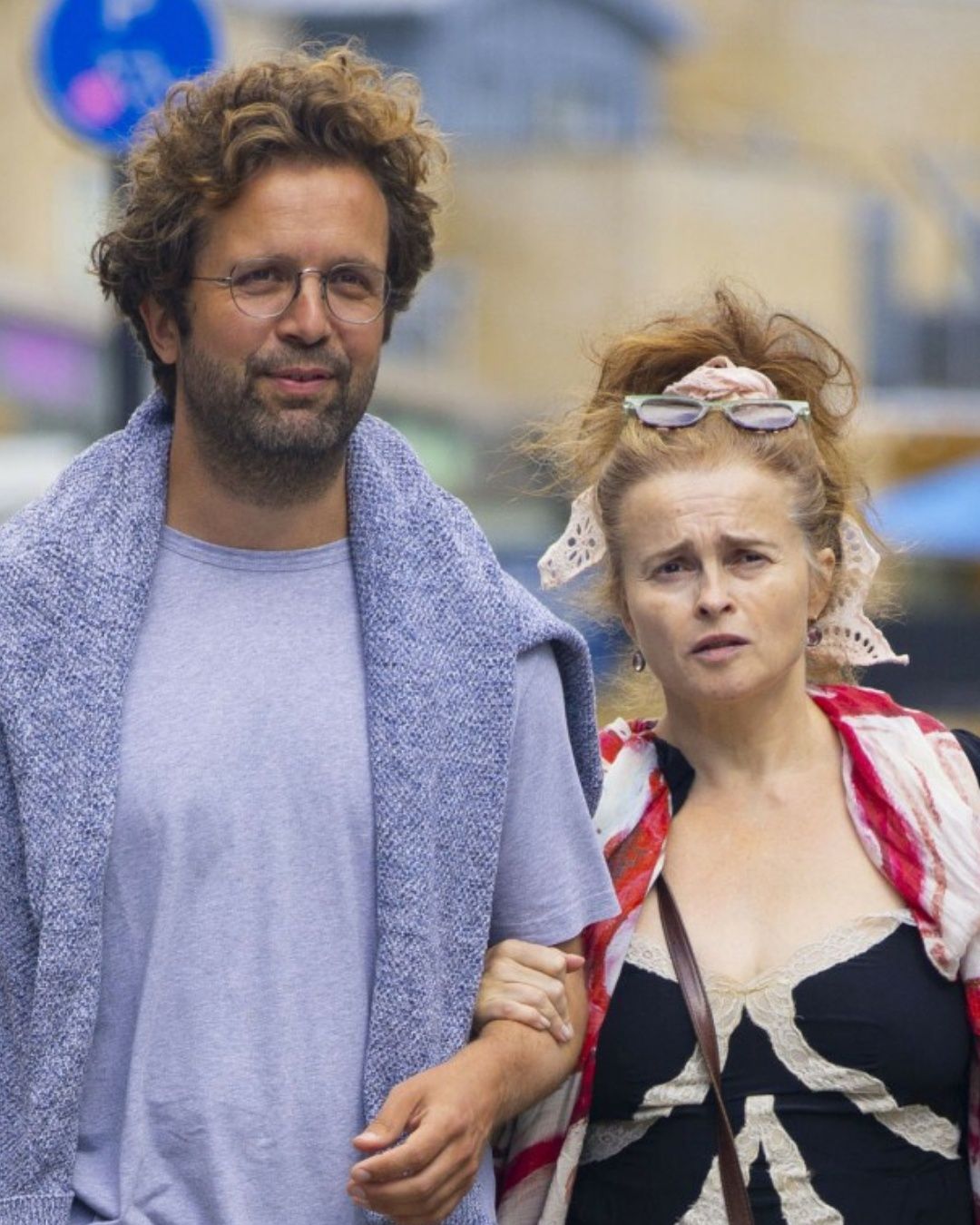 Helena Bonham-Carter z ukochanym