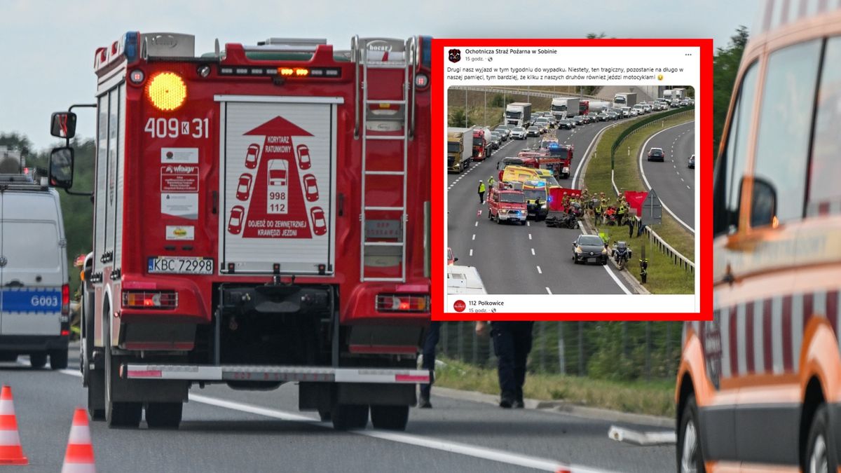 Małżeństwo jechało harleyem. Tragiczny finał podróży