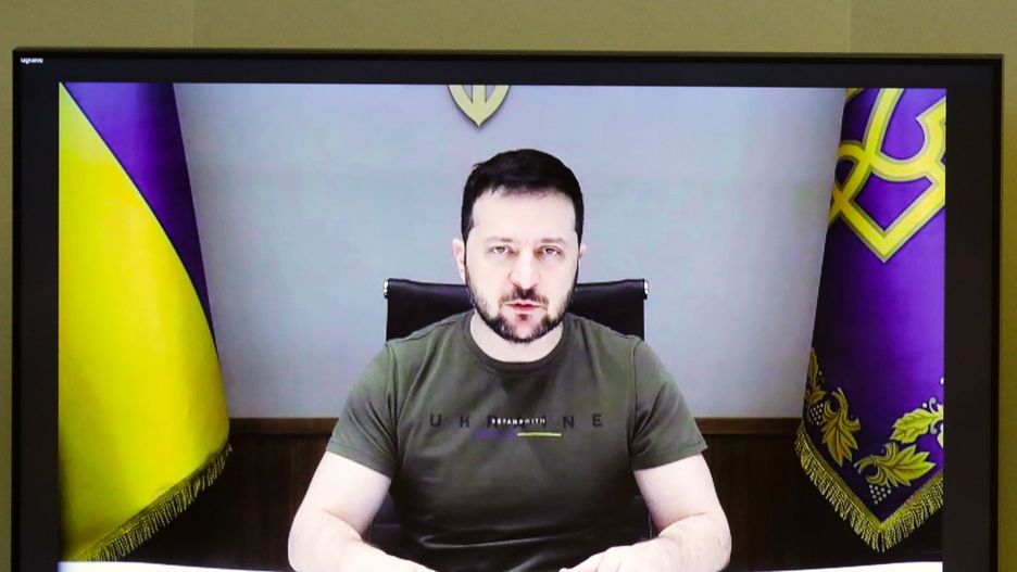 Prezydent Ukrainy podczas posiedzenia Zgromadzenia Parlamentarnego OBWE w Sejmie.