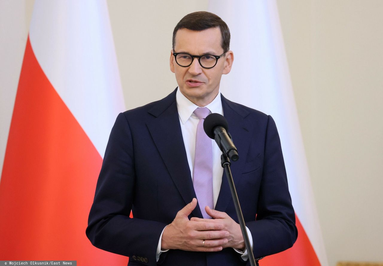 Morawiecki uderza w opozycję. Wspomina Giertycha