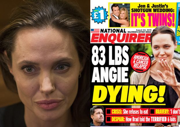 Ogłoszono śmierć Angeliny Jolie! "Będziemy za nią tęsknić, ale jej nie zapomnimy!"