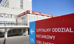Wysłał maila z groźbą. Nocny alarm w szpitalu w Gdańsku