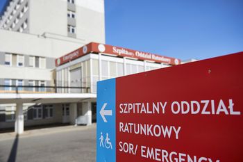 Wysłał maila z groźbą. Nocny alarm w szpitalu w Gdańsku