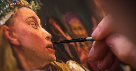 „Chłopi” jakich nie znacie! We Włocławku spotkanie z malarką, która ożywiła filmowe kadry