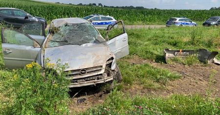 Znaleziono rozbite auto. Należało do zaginionego 29-latka