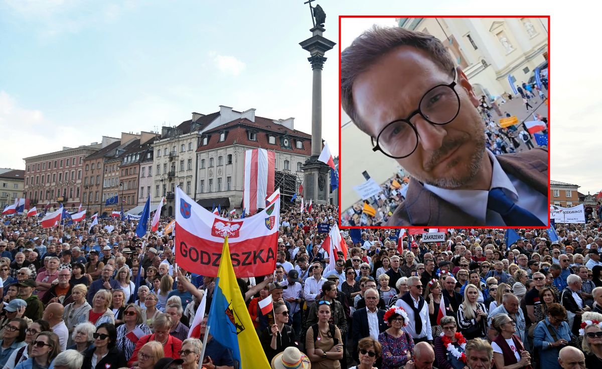 Waldemar Buda mówił o "wielkiej kontrmanifestacji"