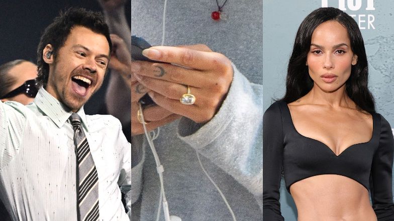 Zoë Kravitz i Harry Styles zaręczyli się