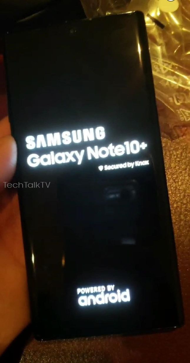 Samsung Galaxy Note10+ to mocniejsza wersja nadchodzącego smartfonu