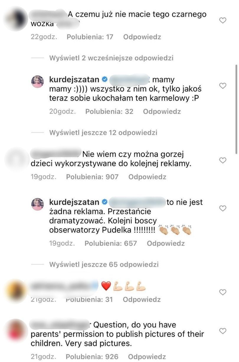 Barbara Kurdej-Szatan w ogniu krytyki internautów (Instagram @kurdejszatan)