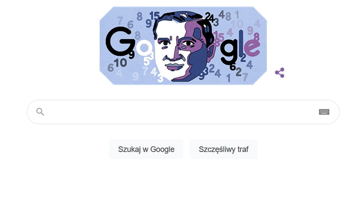 Google upamiętnia Stefana Banacha