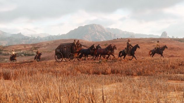 Red Dead Redemption 2 - dyliżans