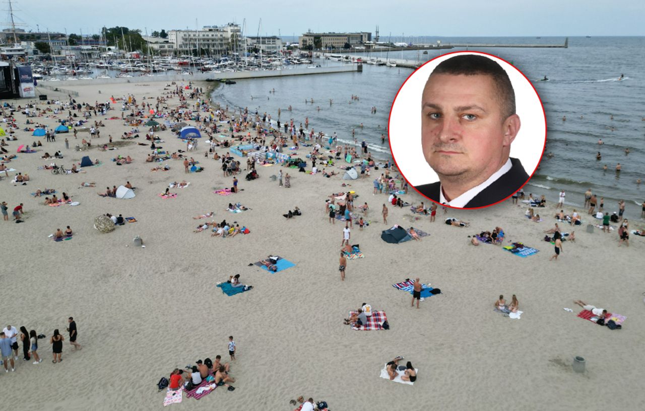 "Skoczył z brzegu na główkę". Oto co robią Polacy podczas plażowania