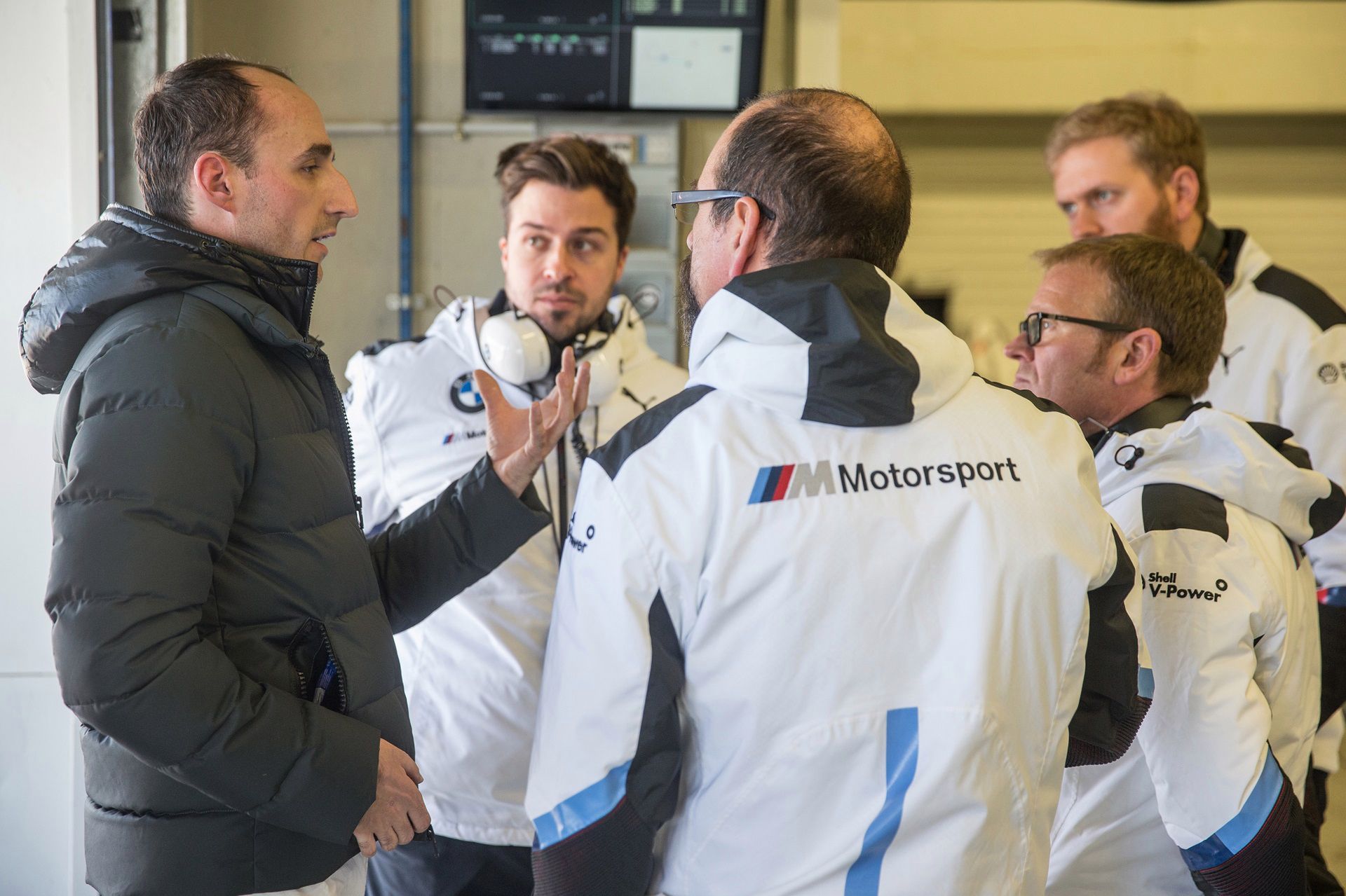Robert Kubica podczas testów w Jerez (fot. BMW)