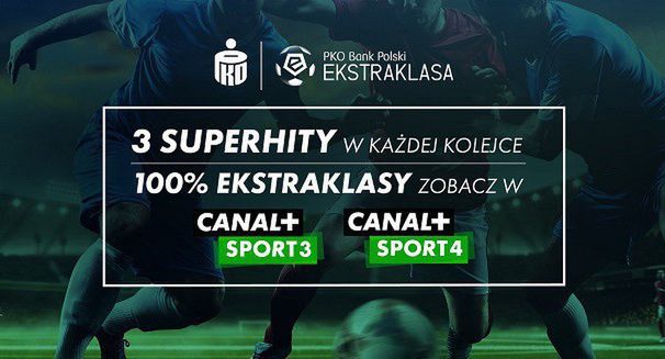 Nowe kanały Canal+ Sport 3 i Canal+ Sport 4 z PKO Ekstraklasa. Mogą też trafić do Cyfrowego Polsatu