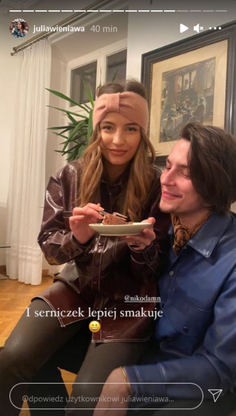 Julia Wieniawa świętuje 29. urodziny Nikodema Rozbickiego
