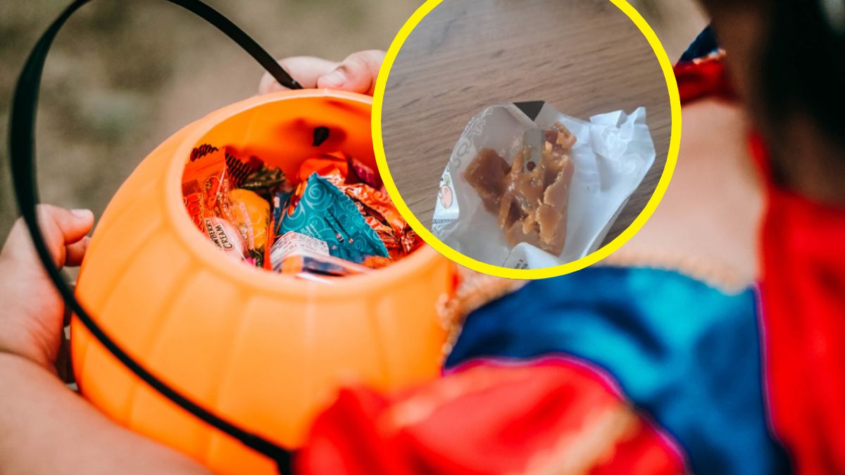 Ktoś włożył do cukierka ostrze temperówki