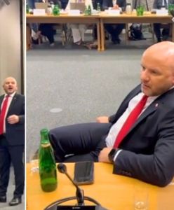 Kulisy przesłuchania Ziobry. Nagraliśmy zachowanie posła Goska