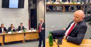 Kulisy przesłuchania Ziobry. Nagraliśmy zachowanie posła Goska
