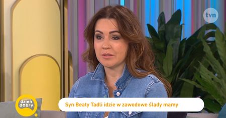 Tadla zabrała syna do TVN. Wiemy, czym się zajmuje