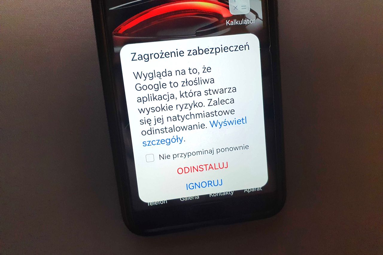 Dziwny komunikat w smartfonach Huawei i nie tylko. Zobacz, co zrobić