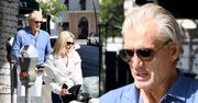 Dolph Lundgren sfotografowany na mieście z młodszą o blisko 40 LAT żoną. Po lunchu odjechali ferrari 68-latka (ZDJĘCIA)