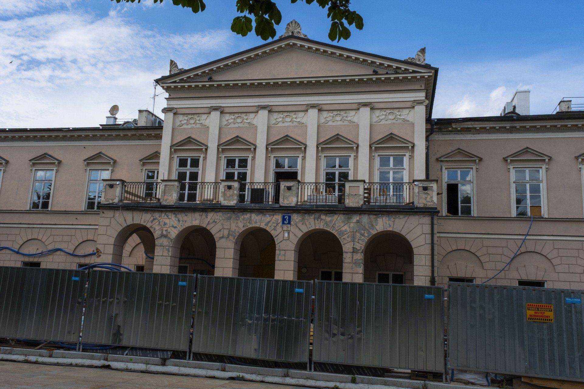 Remont Pałacu Lubomirskich