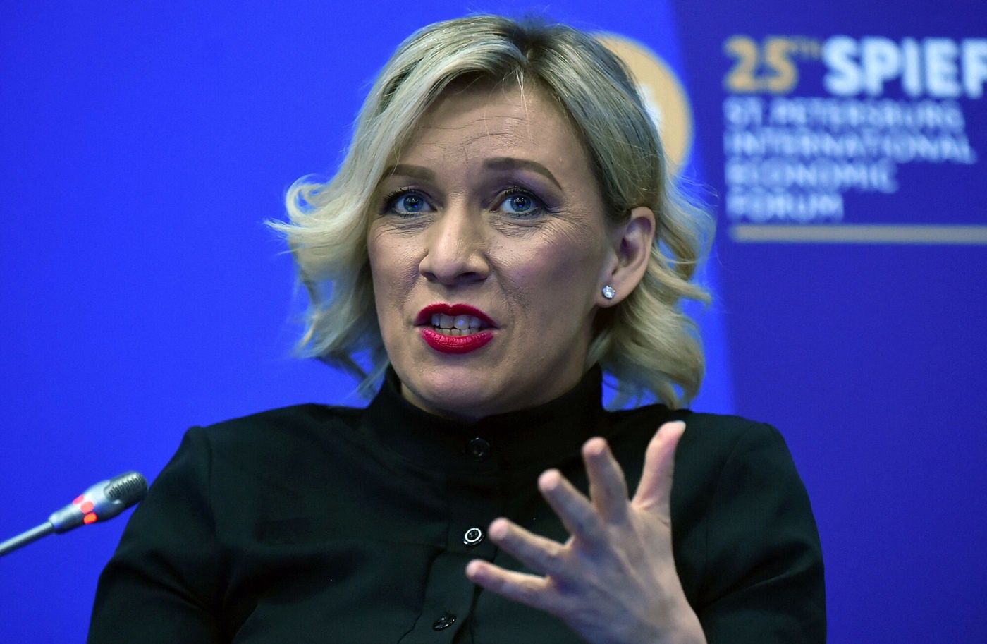 Maria Zacharowa, rzeczniczka rosyjskiego MSZ