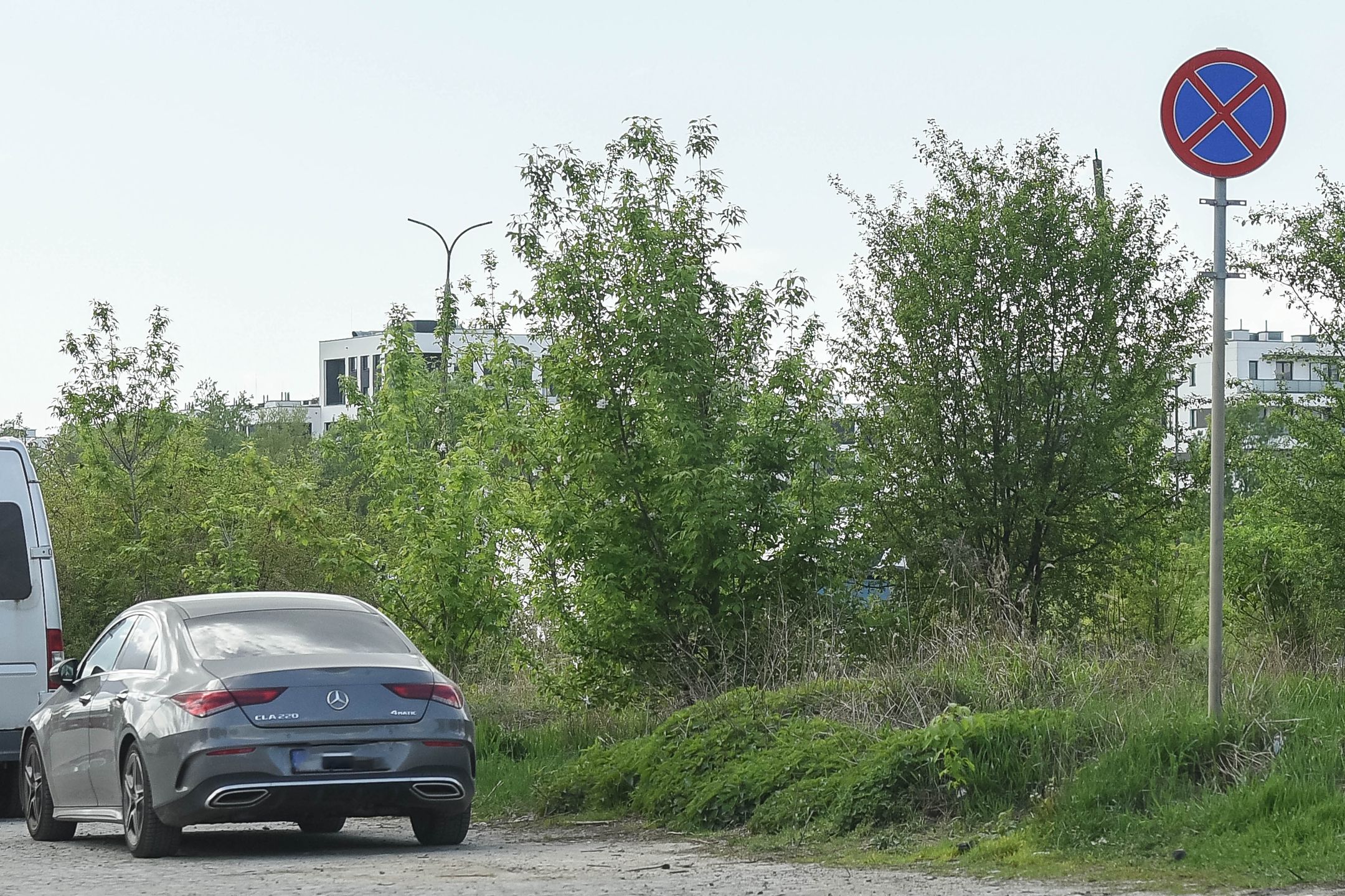 Maciej Musiał zaparkował mercedesa za 200 tysięcy na zakazie