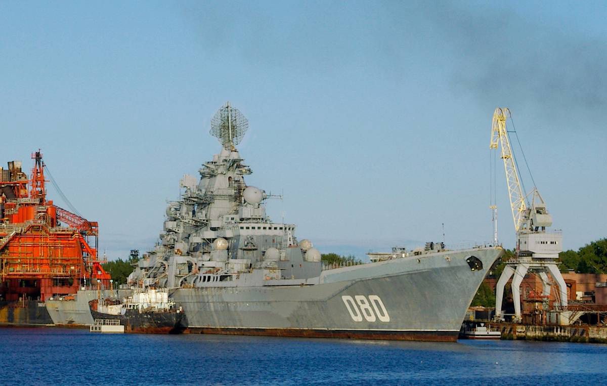 Cruiser "Admiral Nakhimov"