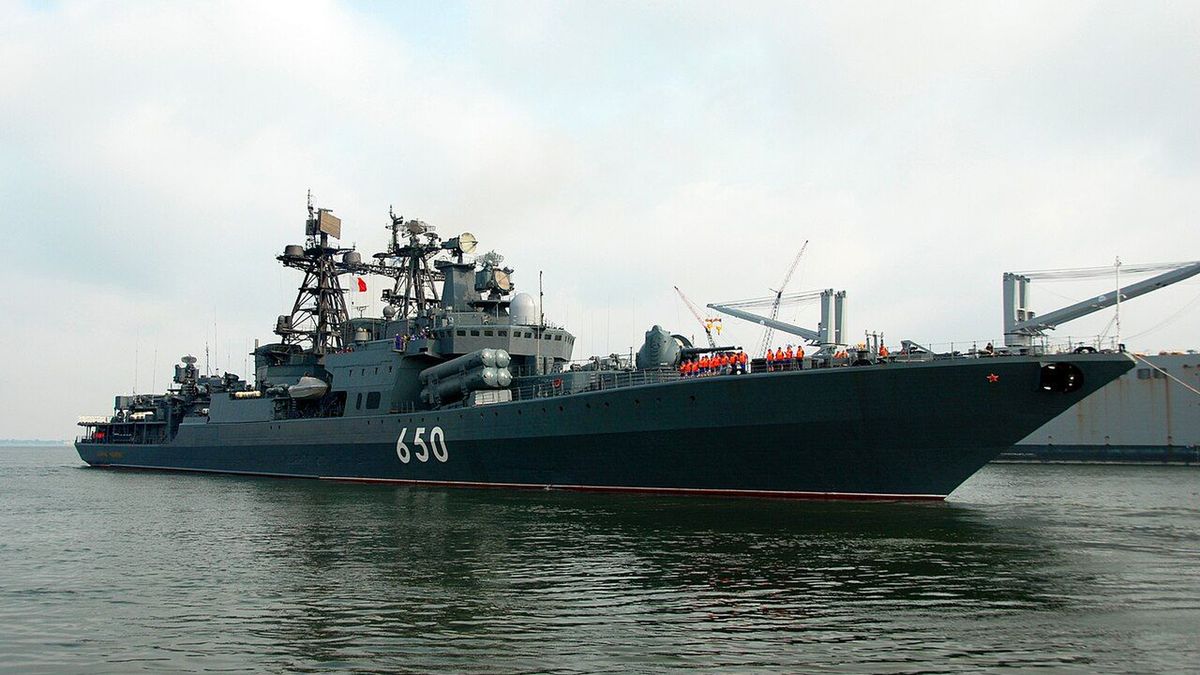 "Admirał Czabanienko" wchodzący w skład Floty Północnej