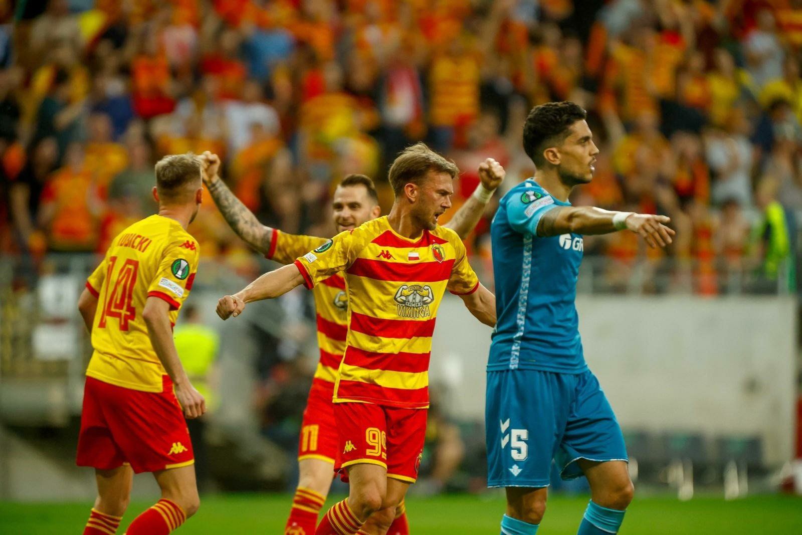 17-04-2025 bialystok liga konferencji jagiellonia real betis fot. wojciech wojtkielewicz kurier poranny/ gazeta wspolczesna/ polska press