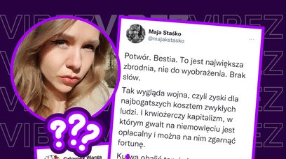 Maja Staśko obwinia KAPITALIZM za zwyroli wykorzystujących dzieci. #majastaskoisoverparty?