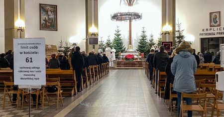 Poszedł do komunii świętej podczas pasterki. Ksiądz mu odmówił