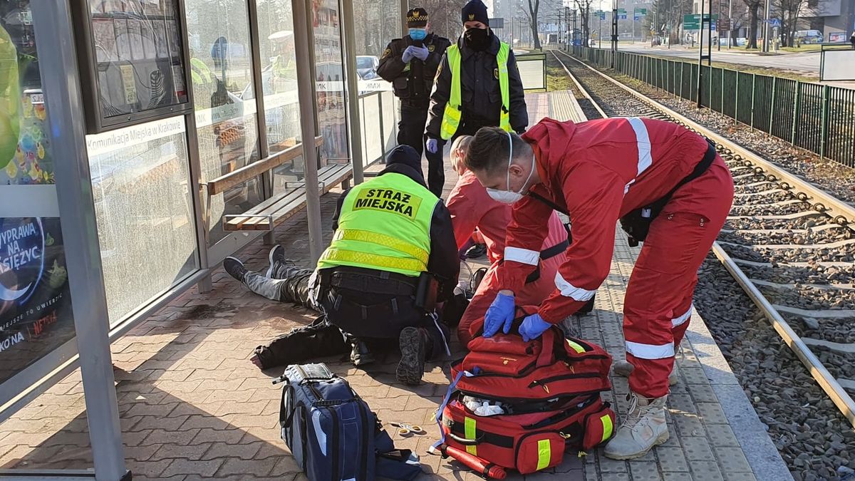 40-latek przeżył chwile grozy