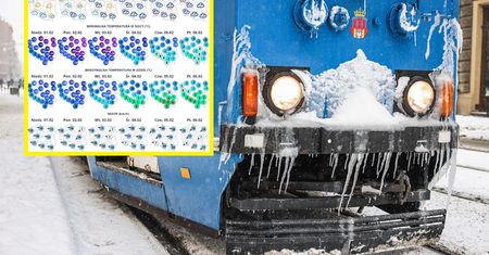 Na termometrach nawet -28 stopni. Przed nami mroźny początek lutego