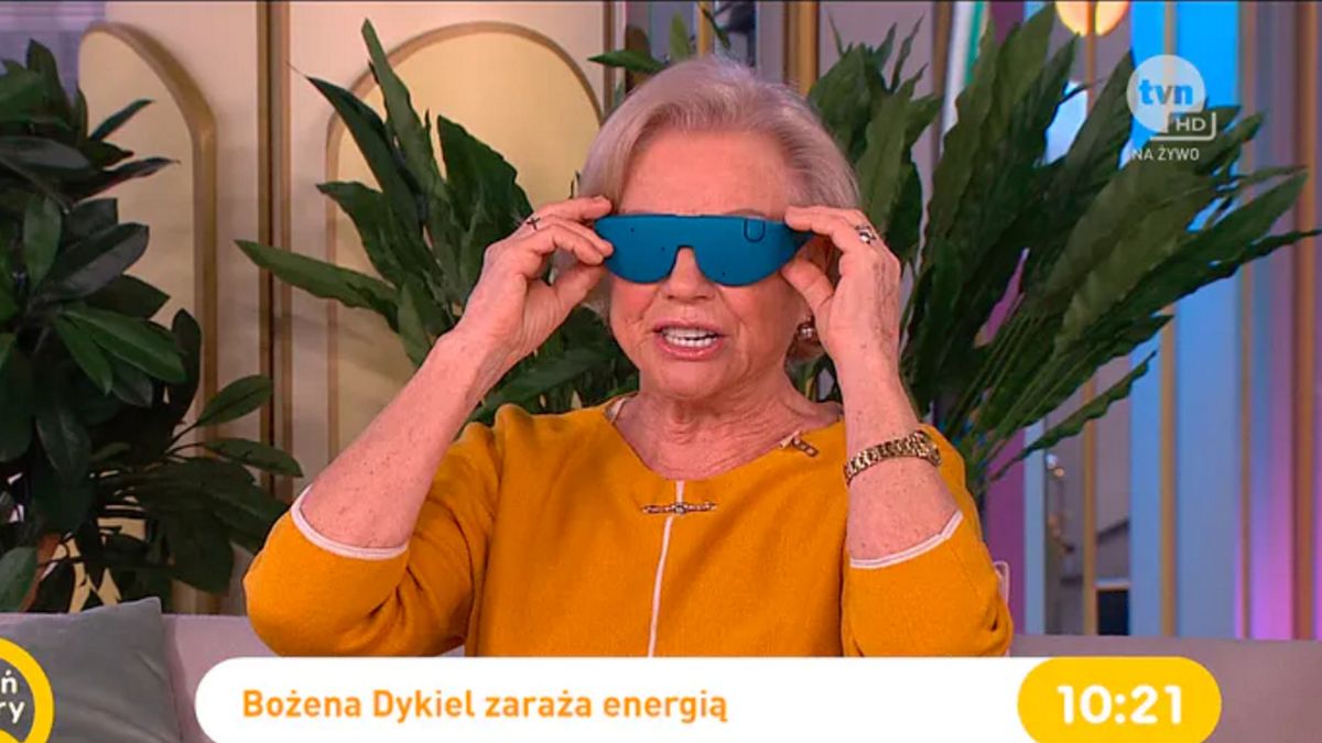 Bożena Dykiel w "DDTVN". 