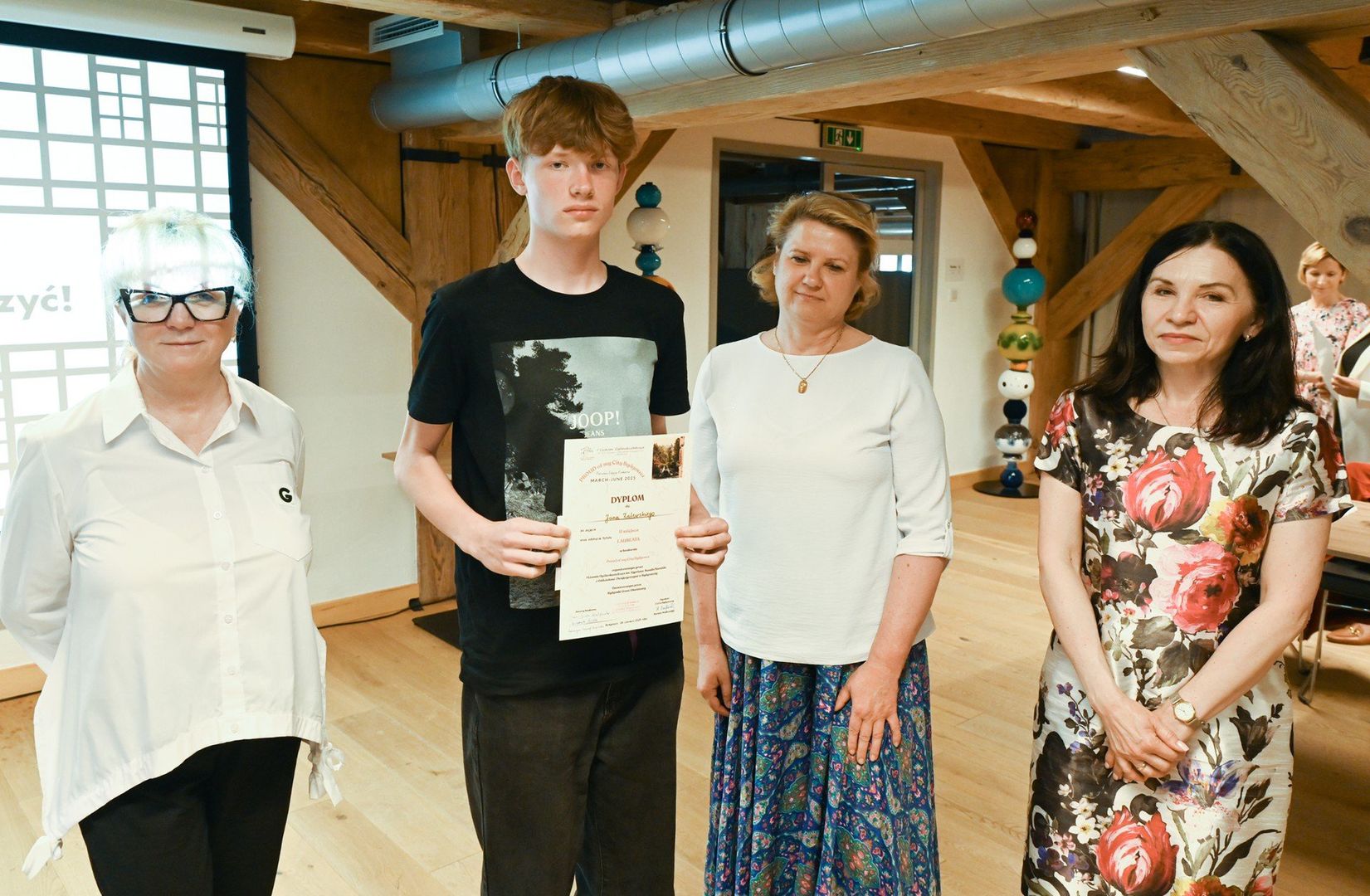Pierwsze miejsce w konkursie &#34;Proud of my City Bydgoszczy&#34; zajęła Antonina Małecka. Na drugim miejscu na podium stanął Jan Zalewski. Trzecią nagrodę zdobyła Emilia Rybacka. 