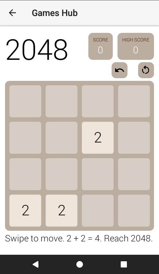 Miły akcent w aplikacji - gra 2048. Nie trzeba instalować ;)