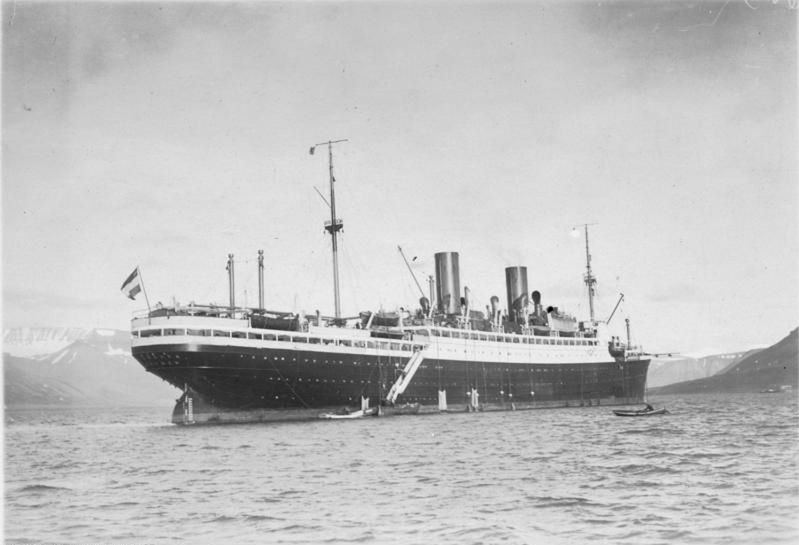 Statek pasażerski "SS General von Steuben"
