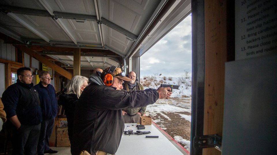 Strzelanie z inteligentnego pistoletu