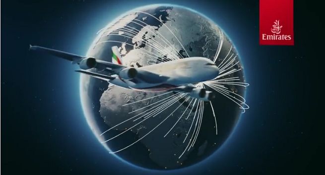 Linie Emirates kampanią wartą 15 mln dolarów zachęcają do korzystania z portu w Dubaju