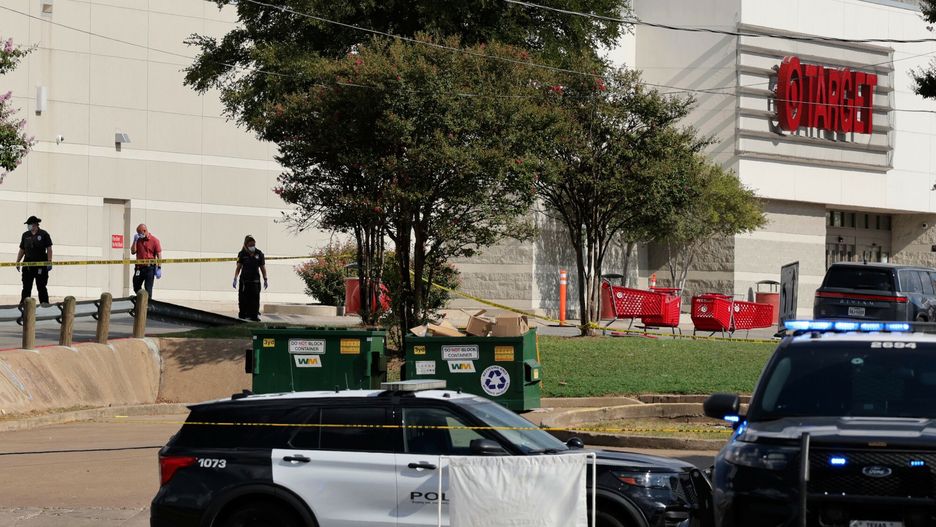 Policja na miejscu strzelaniny w Austin