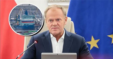 Manewry przy kablu na Bałtyku. Tusk: "Heweliusz" płynie na miejsce