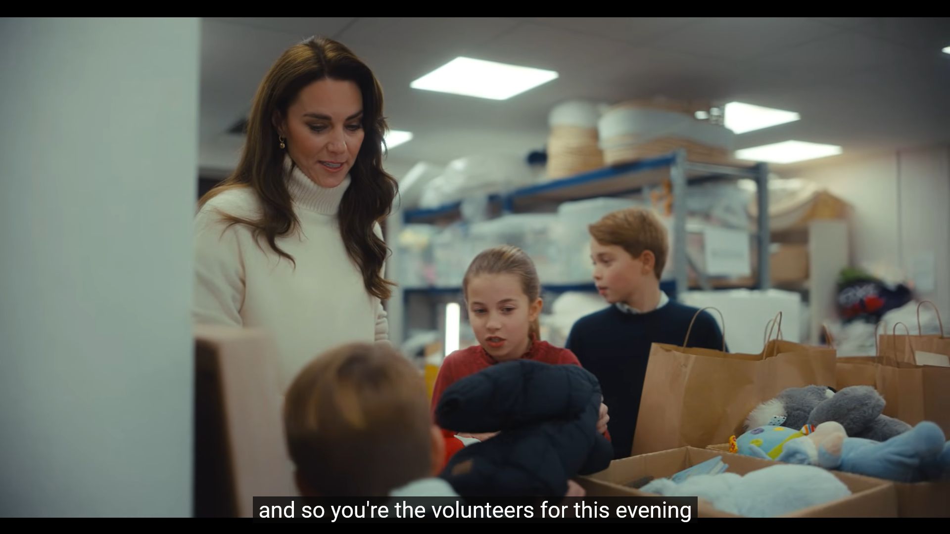 Rozczulające wideo z Kate Middleton, Georgem, Charlotte i Louisem