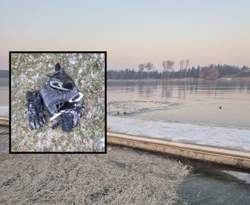 Lód załamał się pod łyżwiarzem. Dramatyczna akcja ratunkowa na jeziorze