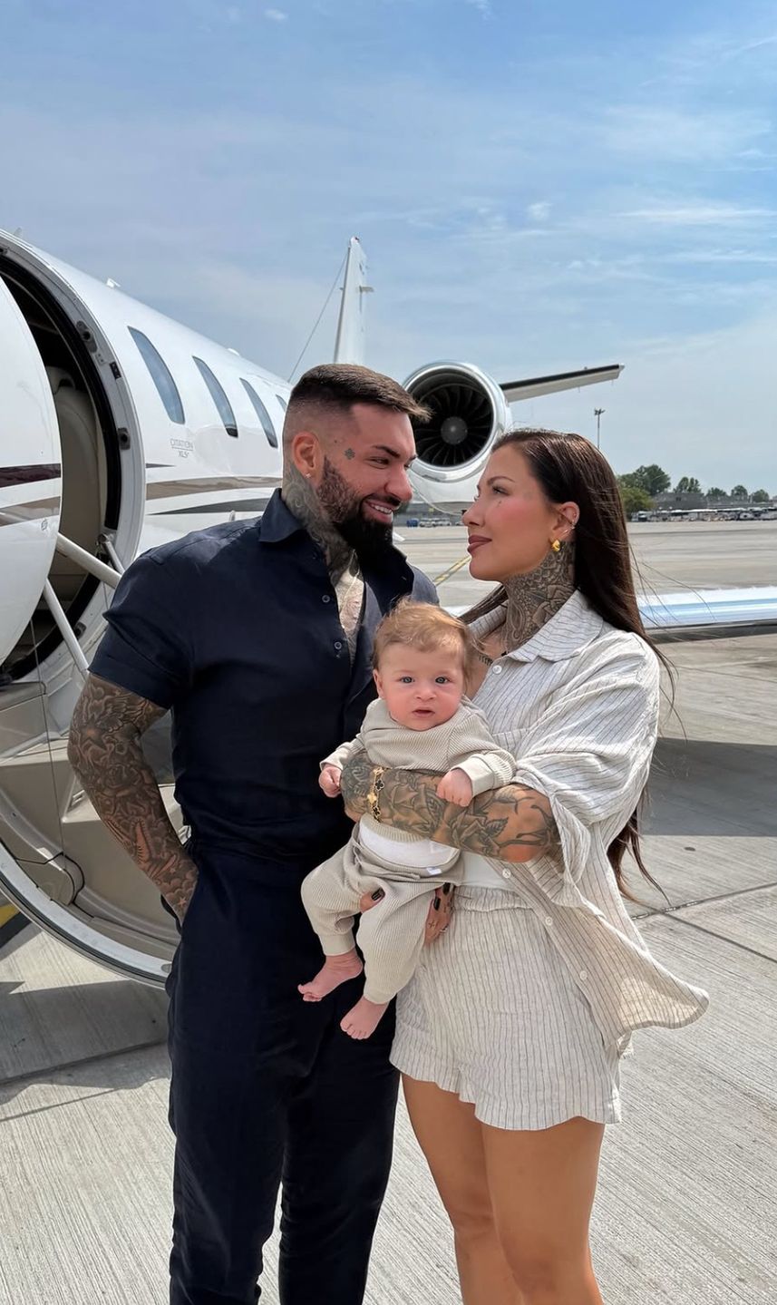 Deynn i Daniel Majewski z synem