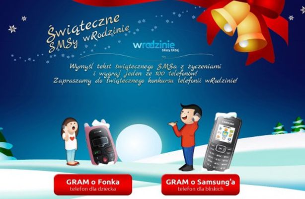 wRodzinie rozdaje 100 telefonów (fot.: wRodzinie)