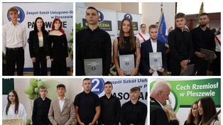 Pleszew: Uroczyste pasowanie na czeladnika