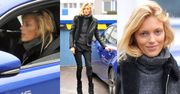 Anja Rubik jedzie na sesję Lexusem... (ZDJĘCIA)