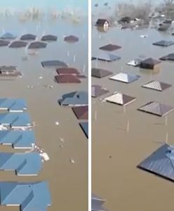 Ogromna powódź w Rosji. W sieci zdumiewające nagranie